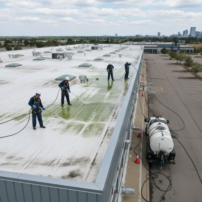 Roof Algae Cleaning